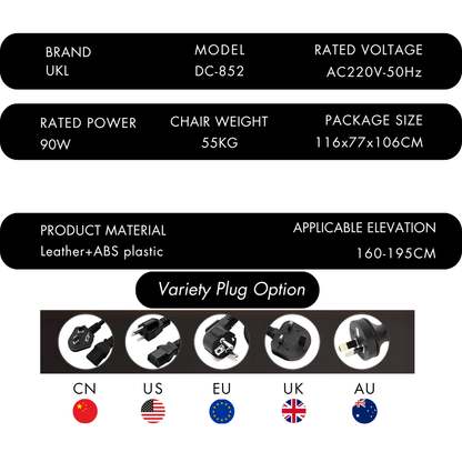 Advanced 4D AI Massage Chair – Zero Gravity Full-Body Relief & Smart Therapy