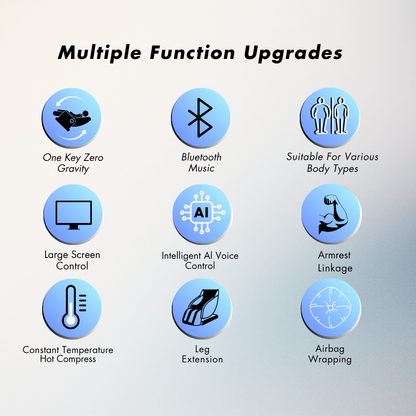 Advanced 4D AI Massage Chair – Zero Gravity Full-Body Relief & Smart Therapy