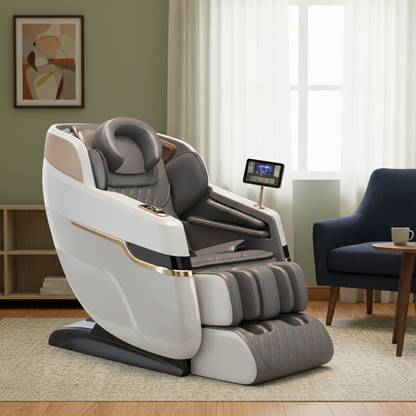 Advanced 4D AI Massage Chair – Zero Gravity Full-Body Relief & Smart Therapy